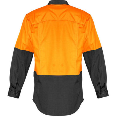 Syzmik Rugged Cooling Hi Vis Spliced Shirt - ZW128