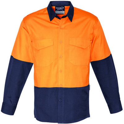 Syzmik Rugged Cooling Hi Vis Spliced Shirt - ZW128