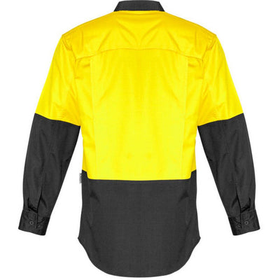 Syzmik Rugged Cooling Hi Vis Spliced Shirt - ZW128