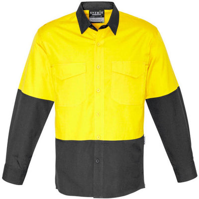 Syzmik Rugged Cooling Hi Vis Spliced Shirt - ZW128