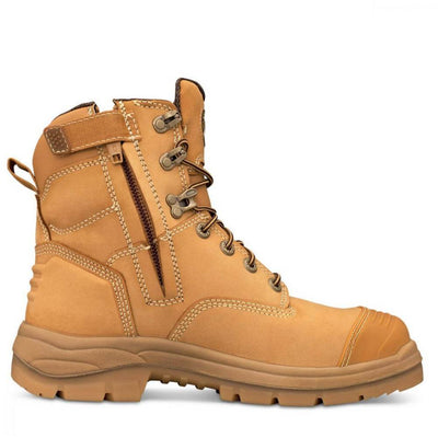 Olivers ATS55 150mm Wheat Zip Sided Safety Boots - 55-332Z
