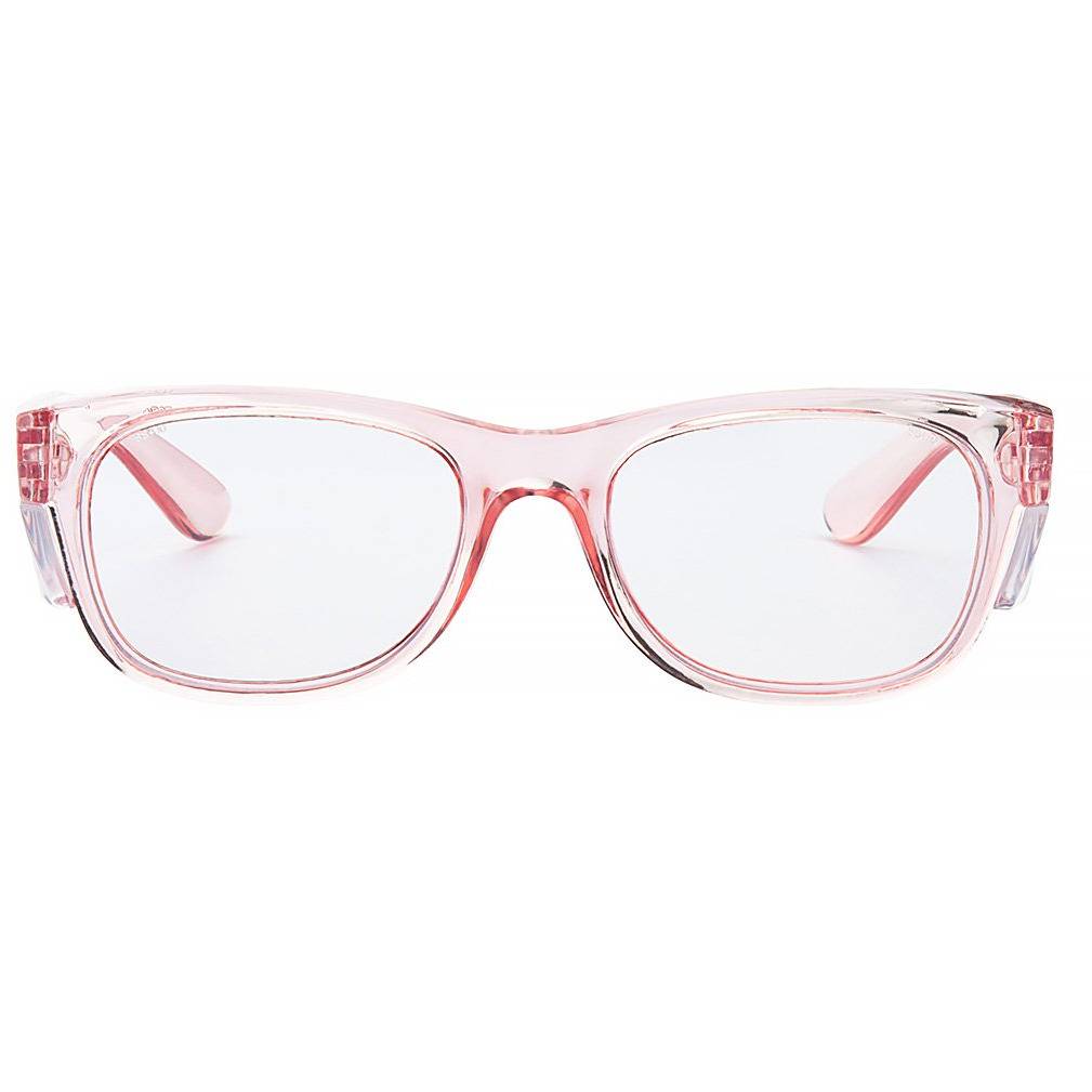 Safe Style Classic Pink Frame Clear Lens - CPC100