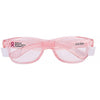 Safe Style Classic Pink Frame Clear Lens - CPC100