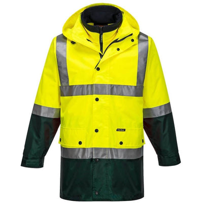 Prime Mover Eyre Hi-Vis 4in1 Jacket D/N - MJ881