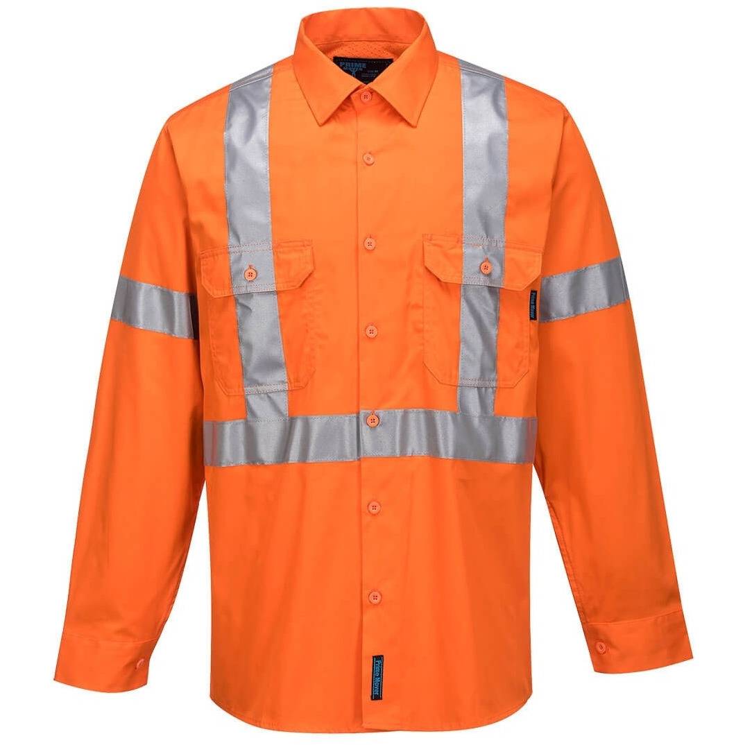 Prime Mover NSW Rail Compliant Shirt L/S D/N - MX301