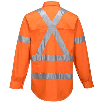 Prime Mover NSW Rail Compliant Shirt L/S D/N - MX301