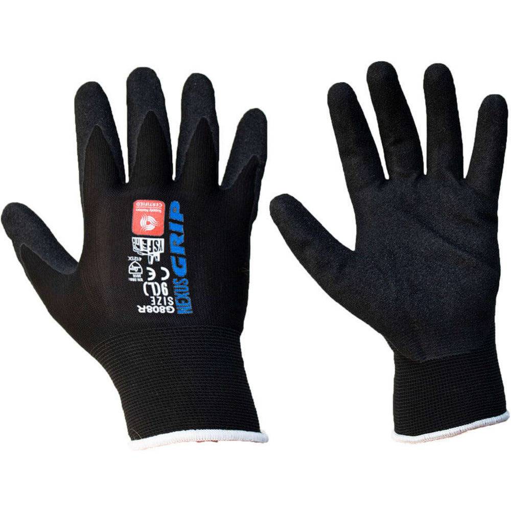 YSF Nexus Grip Sandy Nitrile Gloves - G808R