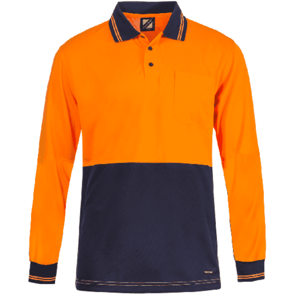 Work Craft Hi Vis Light Weight Polo Shirt - WSP209