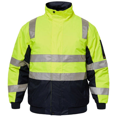 Work Craft Typhoon Hi Vis Bomber Jacket - WW9011