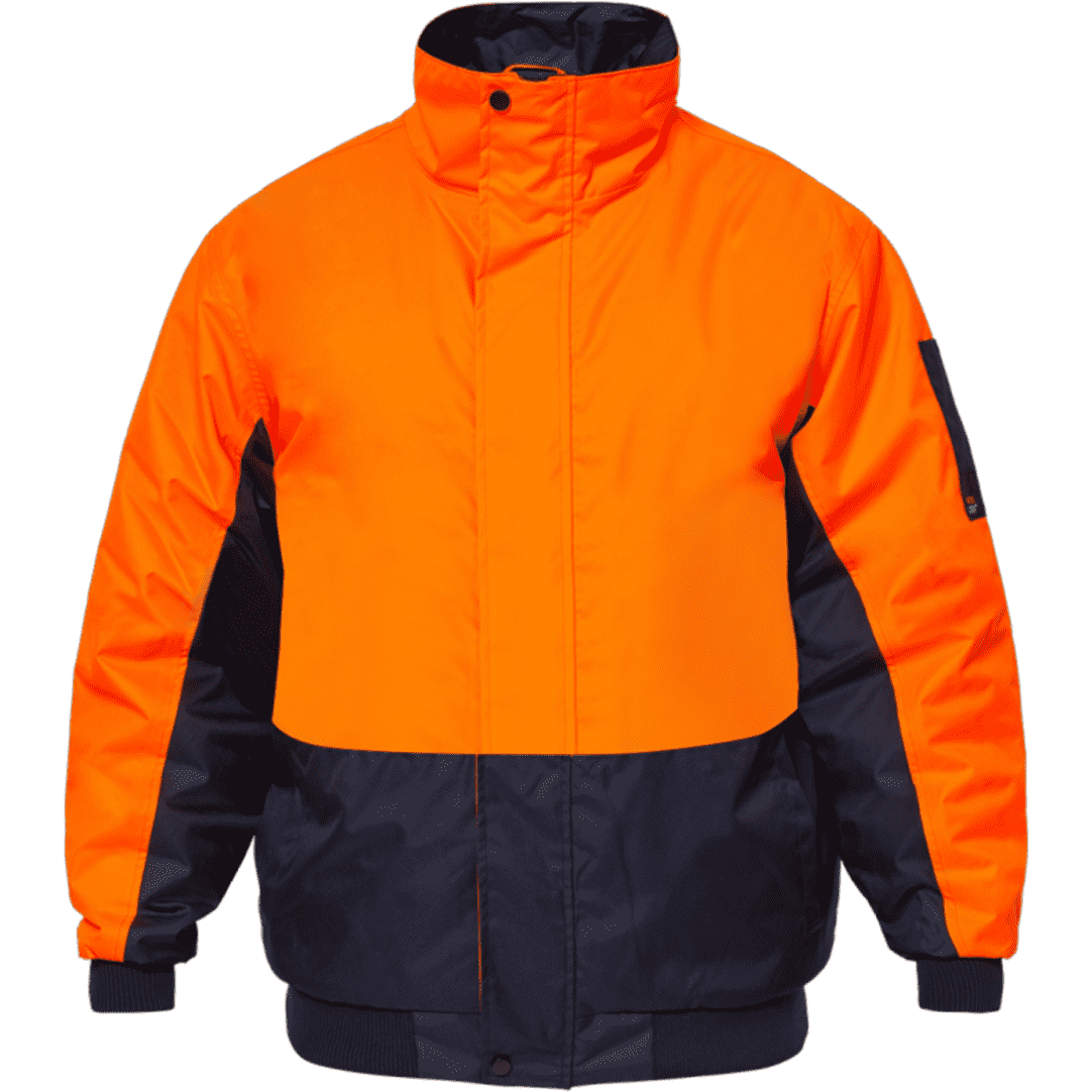 Work Craft Thunder Hi Vis Bomber Jacket - WW9012