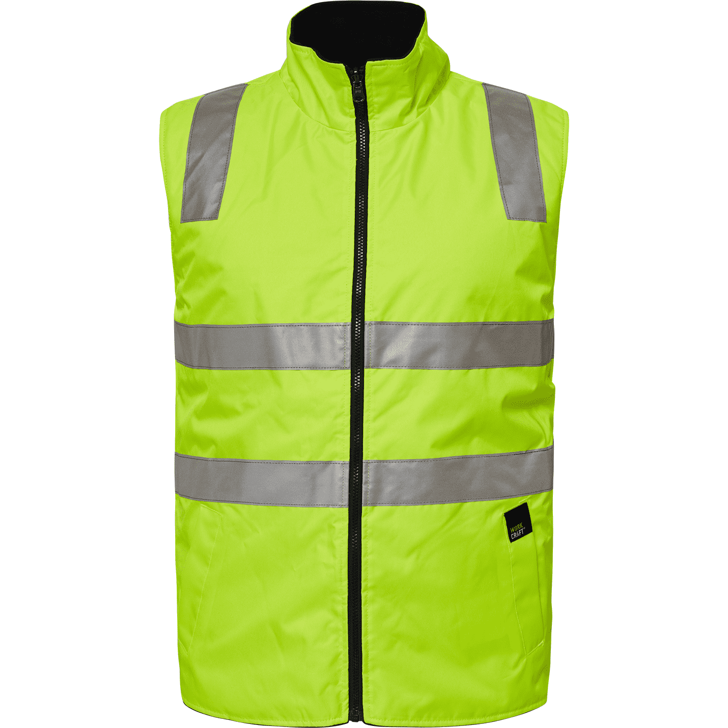 Work Craft Frost Hi Vis Reversible Fleece Vest - WW9014