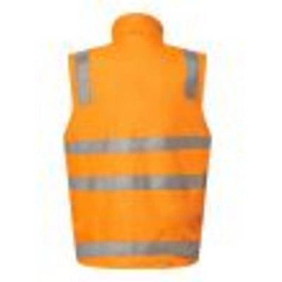 Work Craft Vic Rail Hi Vis Reversible Vest  - WW9021